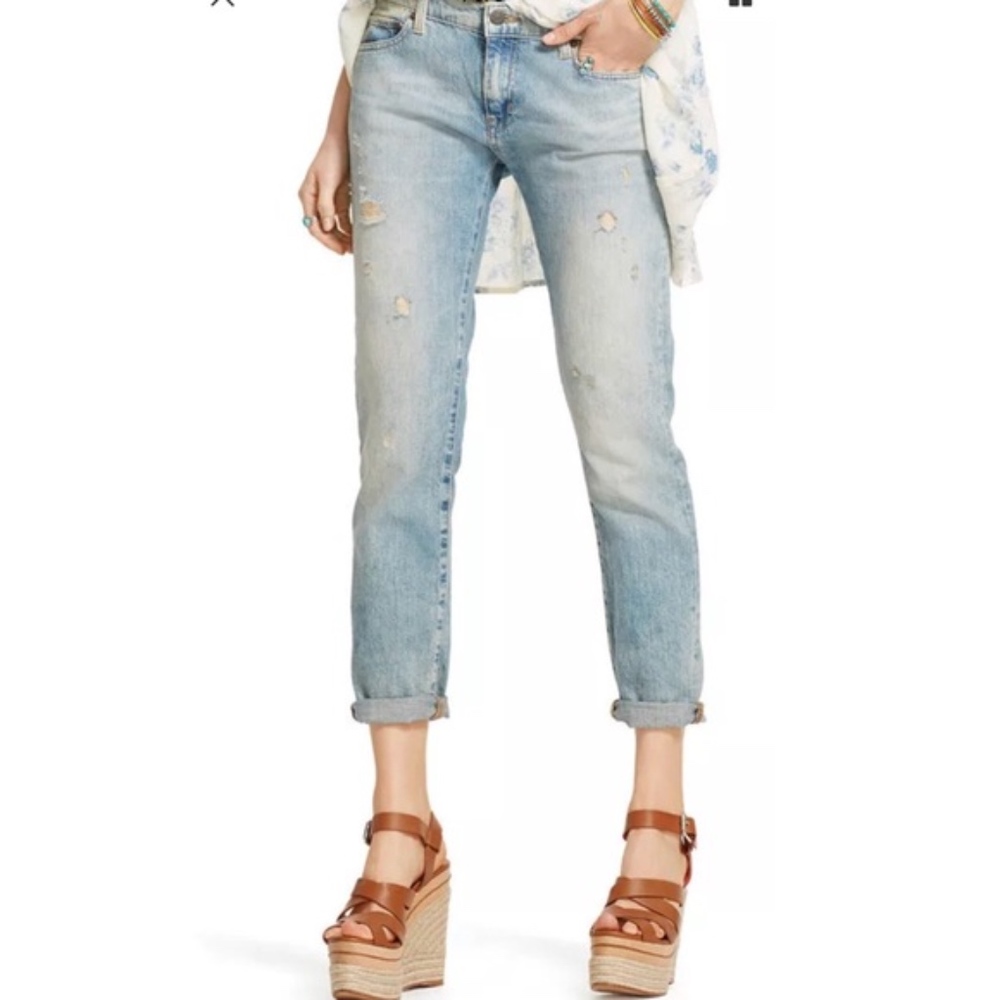 RL Denim & Supply Skinny Boyfriend Jeans, NWOT